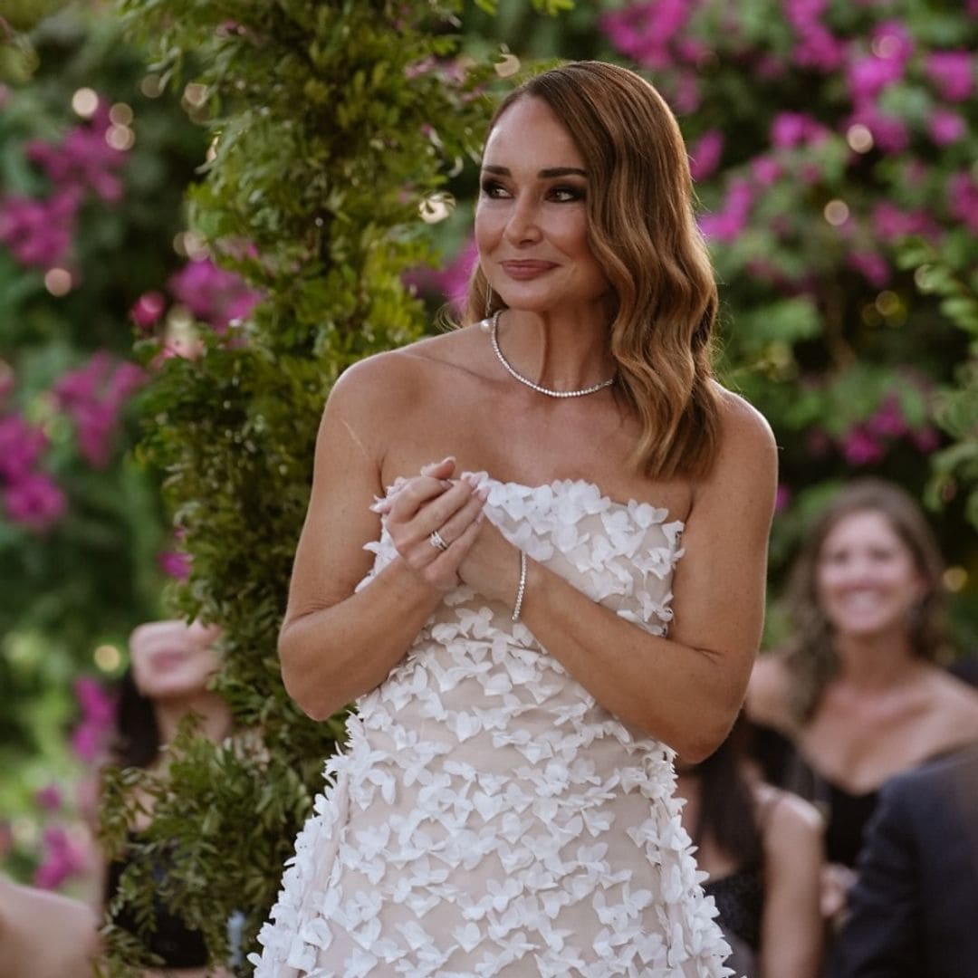 Los tres looks nupciales de Fátima Pereyra al detalle: de su sombrero XL a su vestido de novia australiano