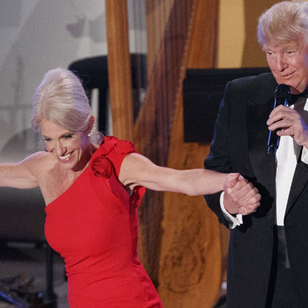 Una vez más, Kellyanne Conway le roba el protagonismo a Trump
