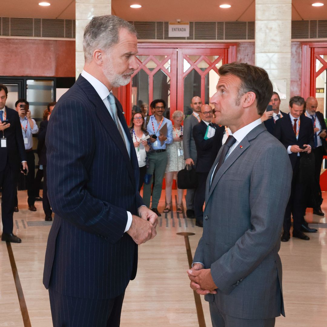 Felipe VI se cita con Emmanuel Macron en Versalles para conocer al 'Gran Delfín' que nunca llegó a reinar