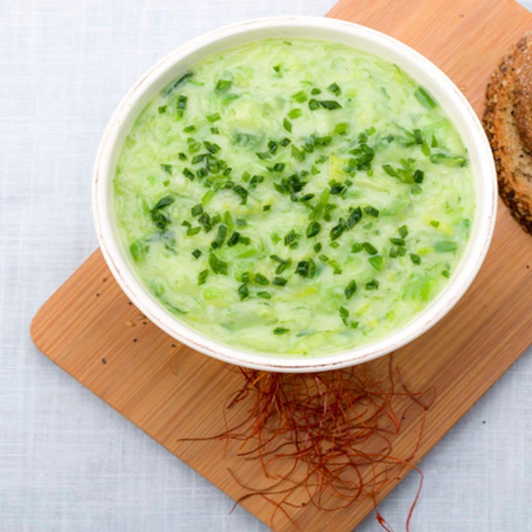 Gazpacho de apio y pepino