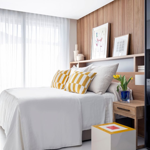 Dormitorio de estilo contemporáneo