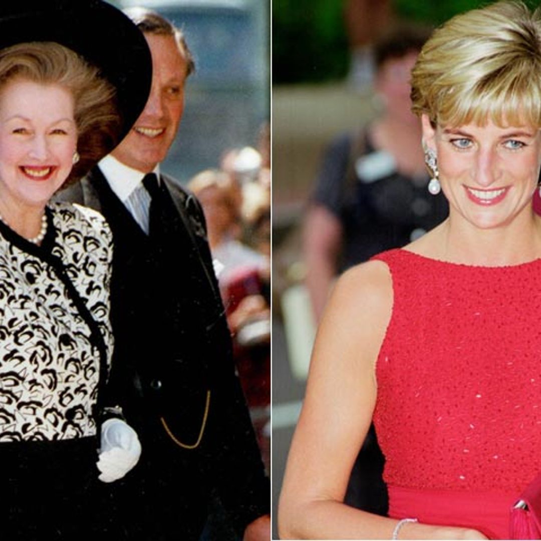 Fallece Raine Spencer, madrastra de Diana de Gales