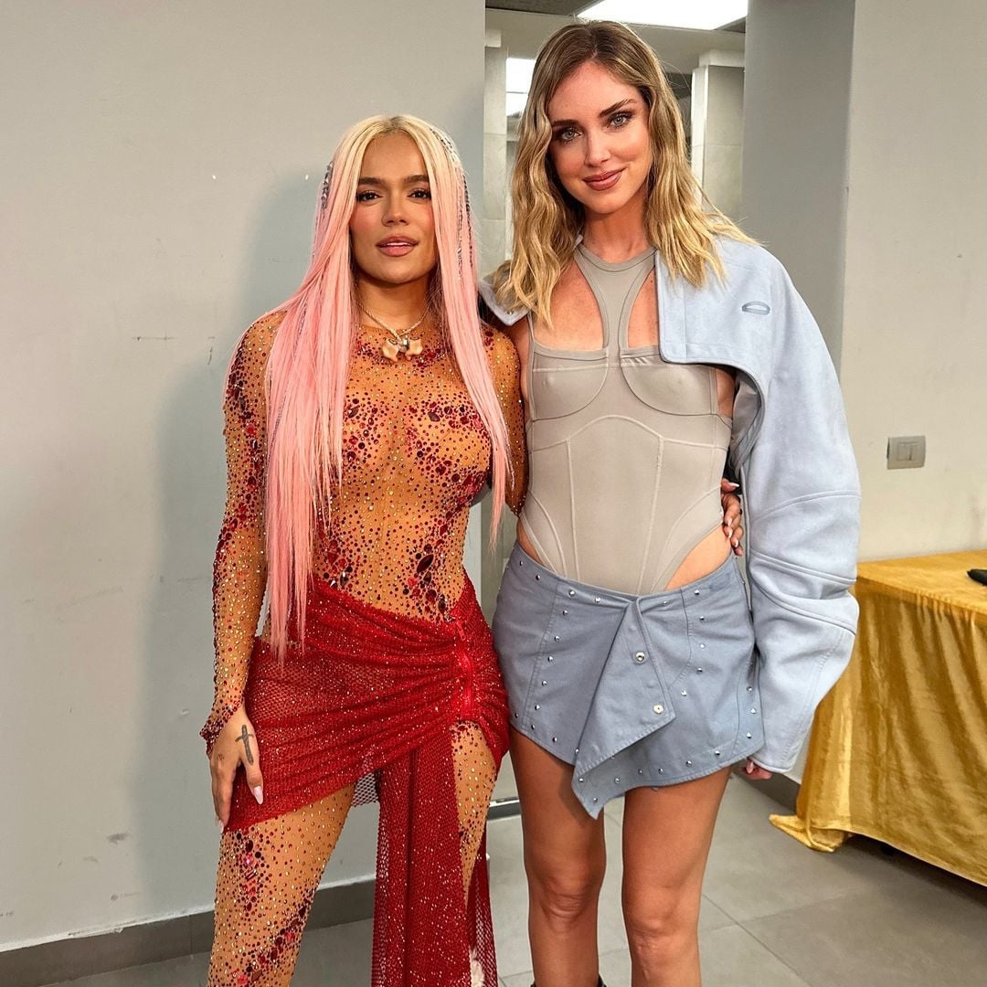 Chiara Ferragni defiende en el concierto de Karol G el conjunto 'Y2K' más complicado
