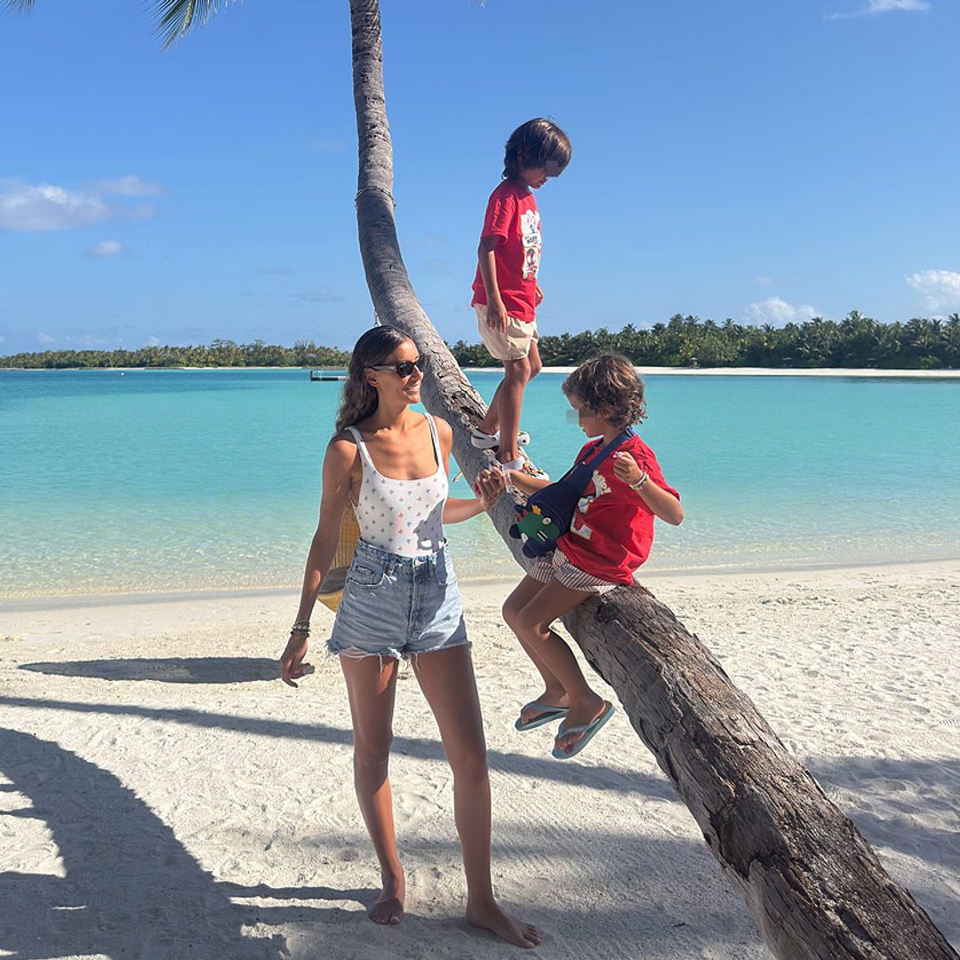 El vídeo de Ana Boyer y Fernando Verdasco con sus hijos en Maldivas en su primer verano como familia de 6