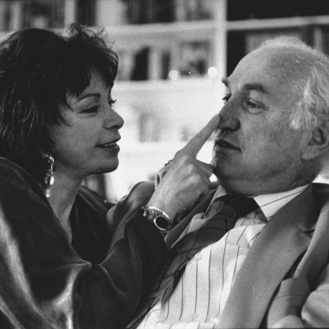 Isabel Allende y su marido William Gordon