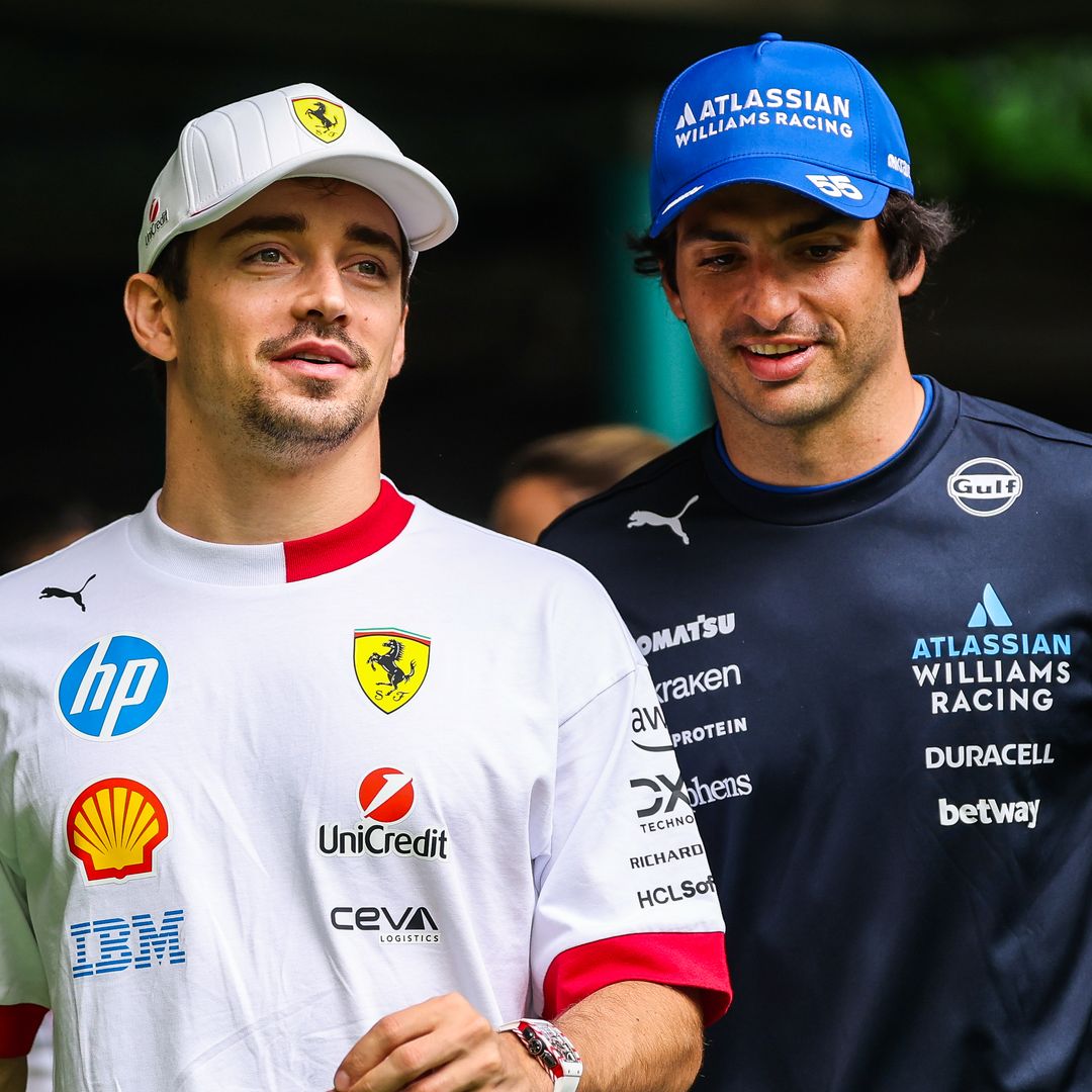 La odisea de Carlos Sainz y Charles Leclerc tras el GP de Bakú: sin avión y en furgoneta