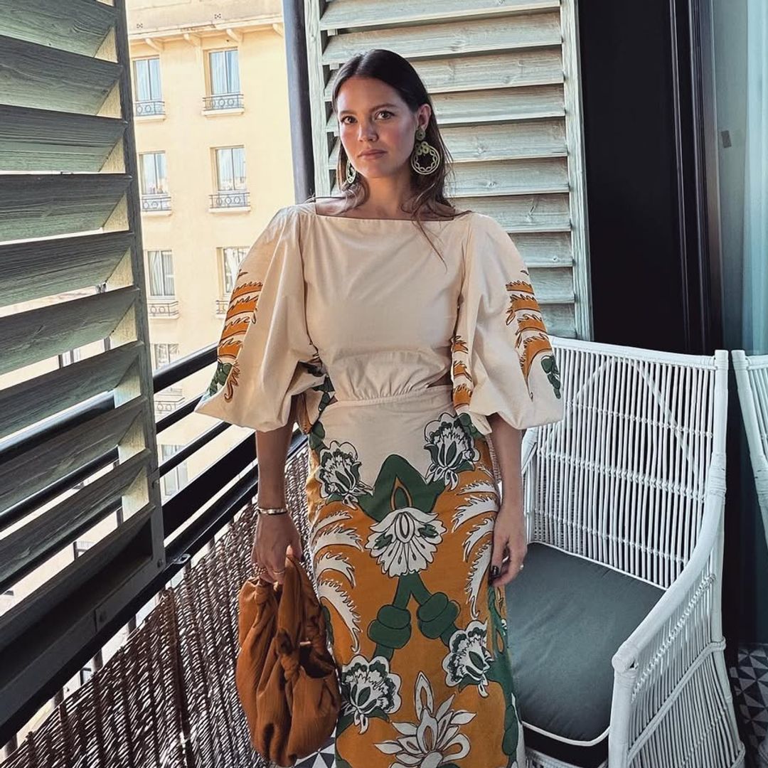 8 vestidos estampados de Isabelle Junot para ESE bolso que todas las invitadas usamos en las bodas