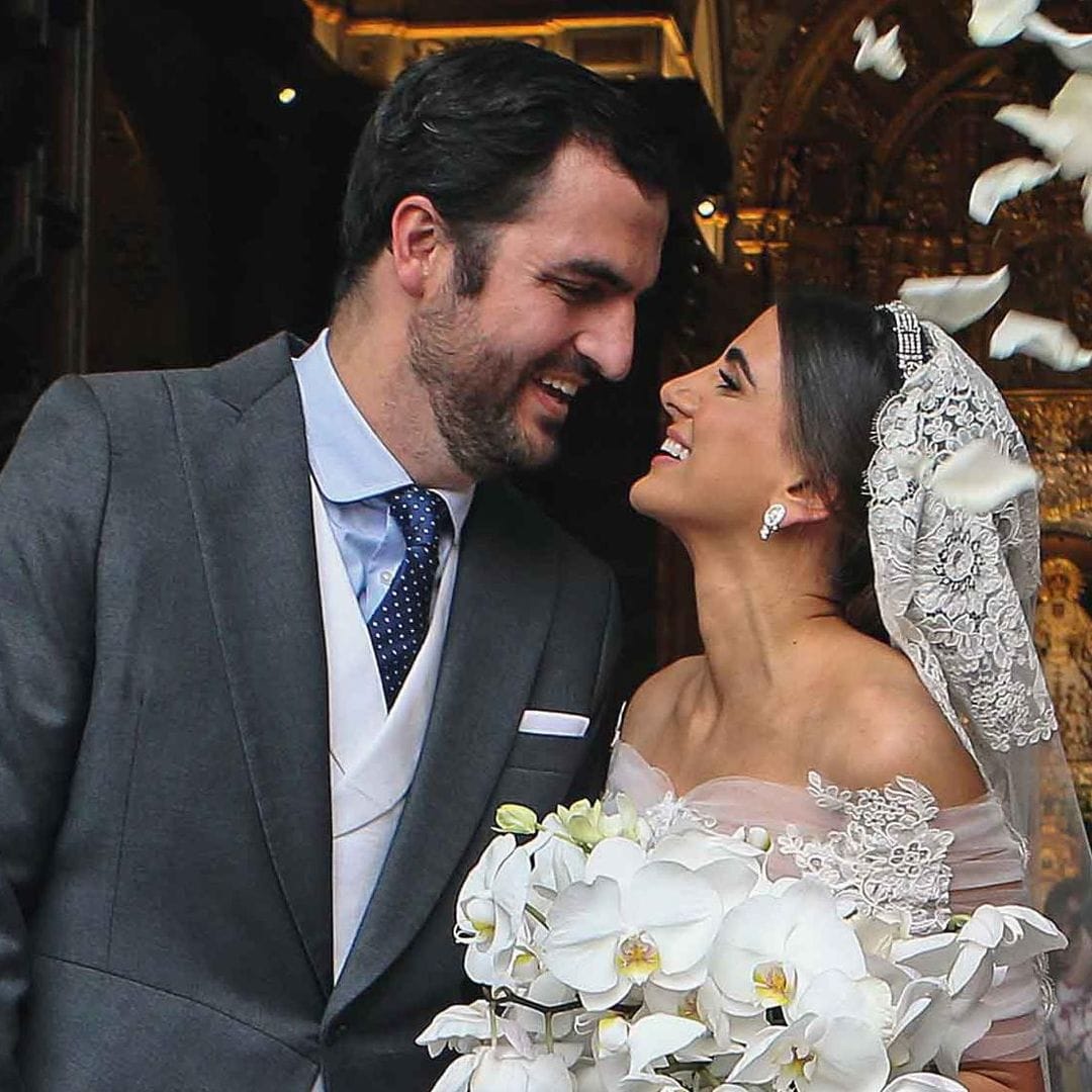 Carmen Tello, Anna Gamazo y Plácido Domingo: invitados en una elegante boda en Sevilla