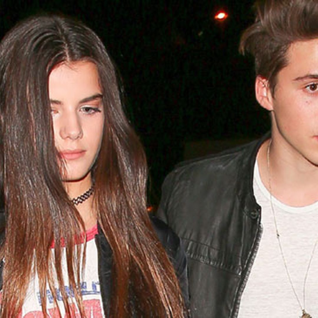 C'est l'amour? Brooklyn Beckham disfruta de una nueva cita con la actriz francesa Sonia Ben Ammar