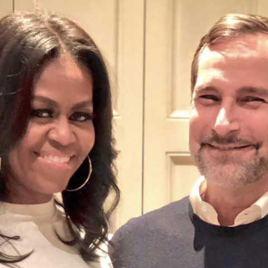Michelle Obama y James Costos, dos buenos amigos en plena promoción de sus últimos trabajos