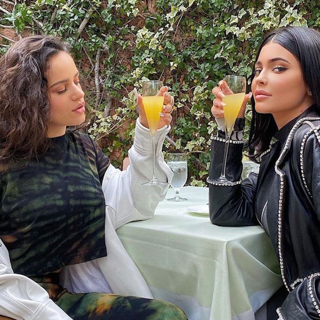 La última cita de Kylie Jenner y Rosalía: su cena prenavidad con Kourtney