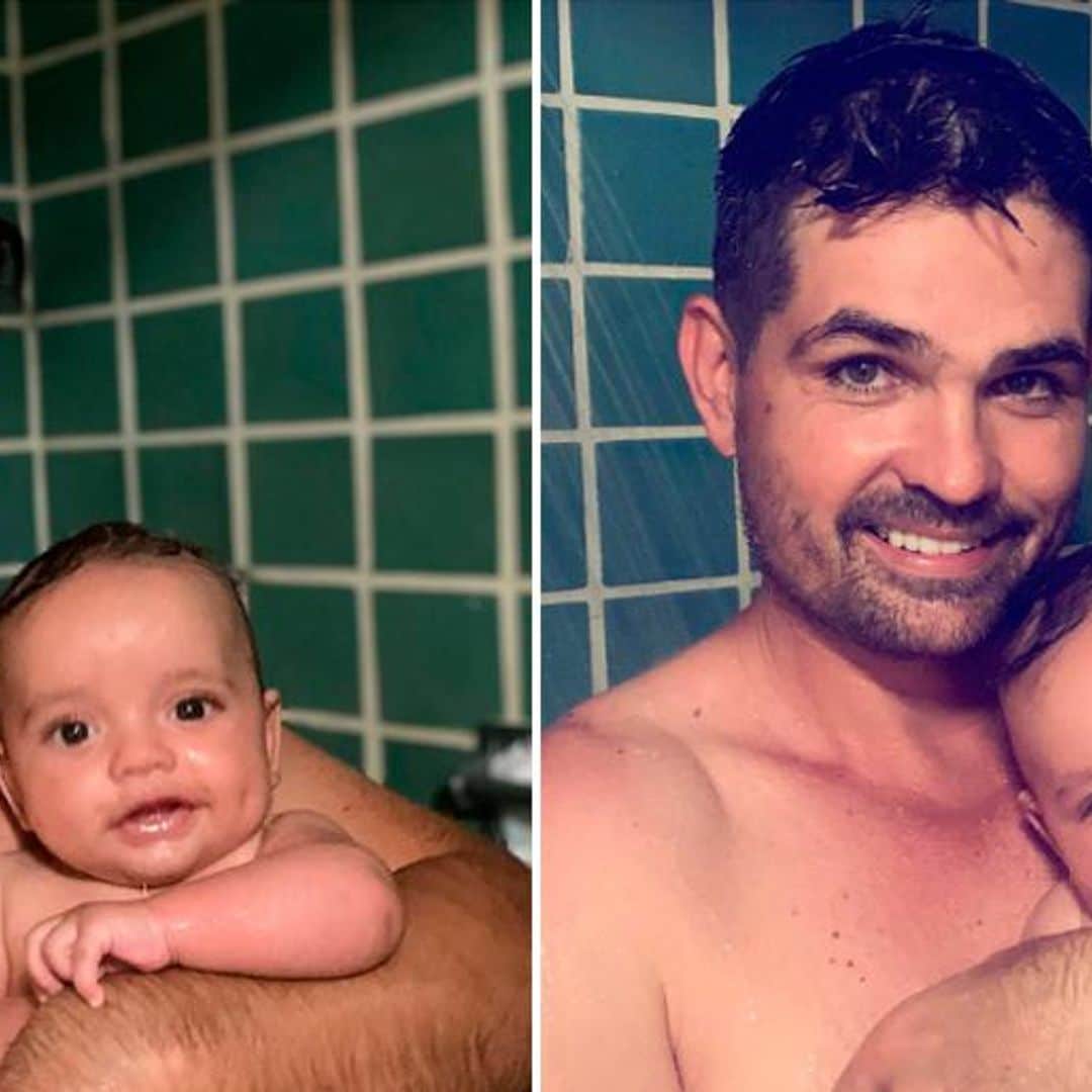 ¡Lo más tierno! Ferdinando Valencia comparte una nueva foto con el pequeño Tadeo