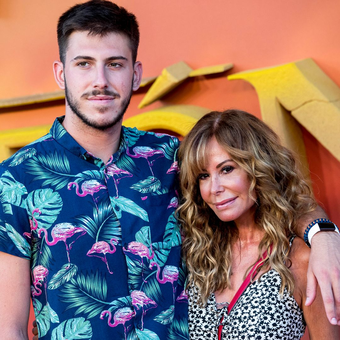 Lara Dibildos con su hijo mayor, Fran Murcia
