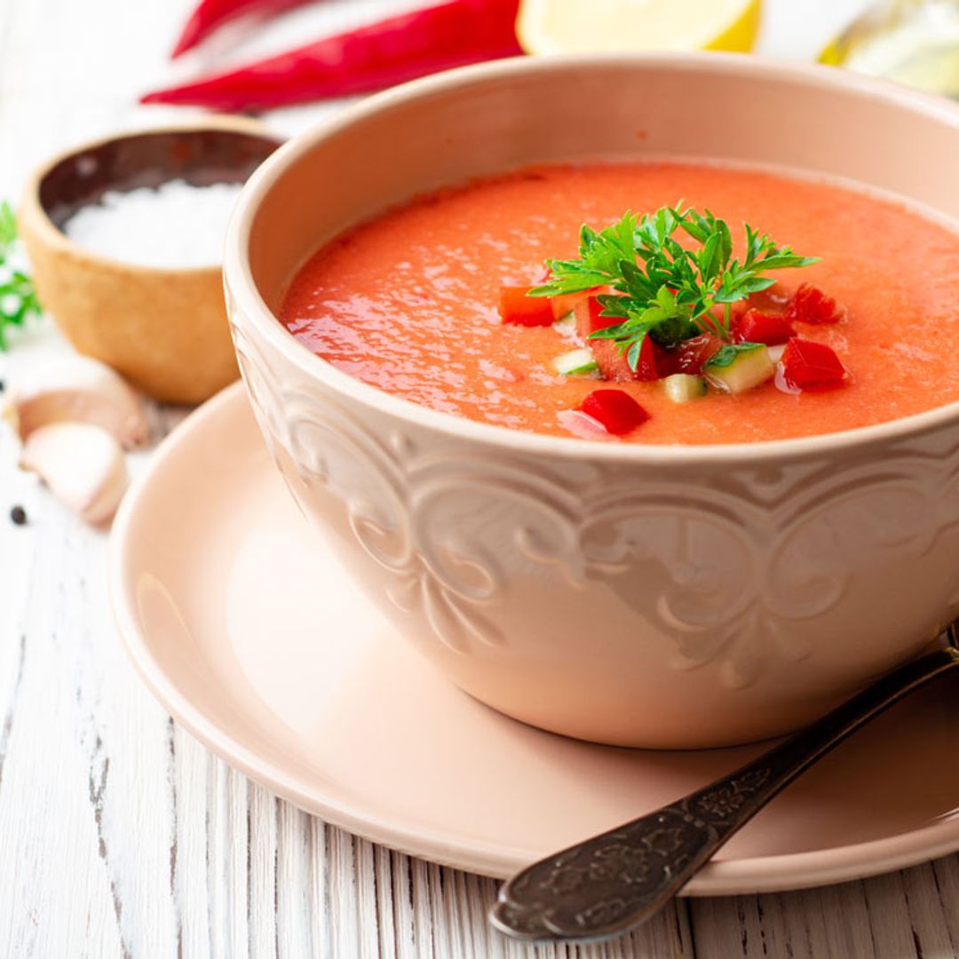 Las propiedades saludables del gazpacho, el plato estrella del verano