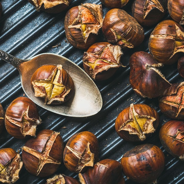 castanas asadas