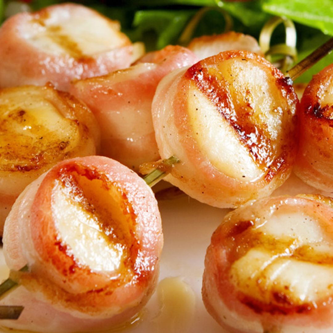 Brochetas de mar y montaña