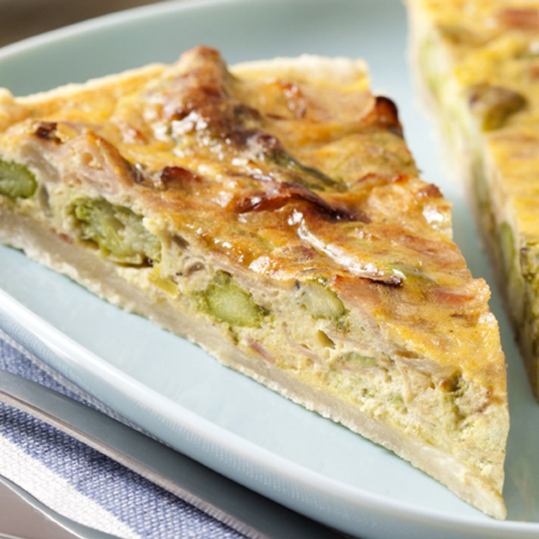 Quiche de espárragos trigueros