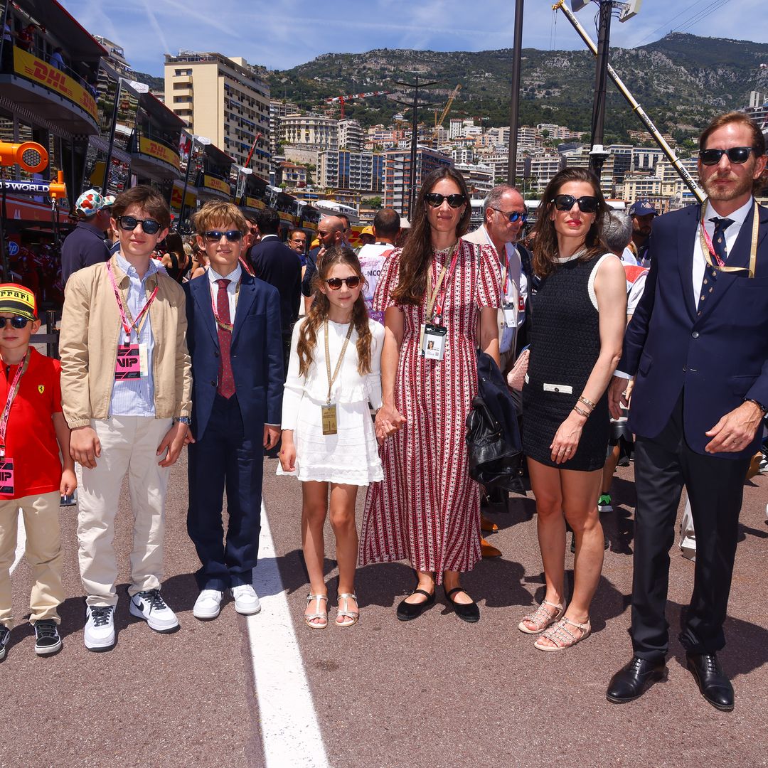 De Carlota Casiraghi a su sobrina India, los Grimaldi toman el paddock del Gran Premio de Mónaco