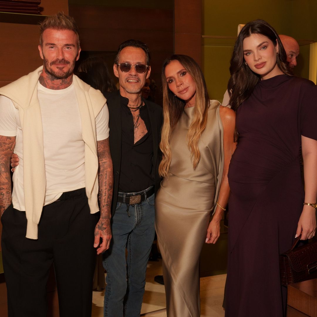 Victoria Beckham, anfitriona de una noche inolvidable junto a Marc Anthony, Nadia Ferreira y Antonela Roccuzzo