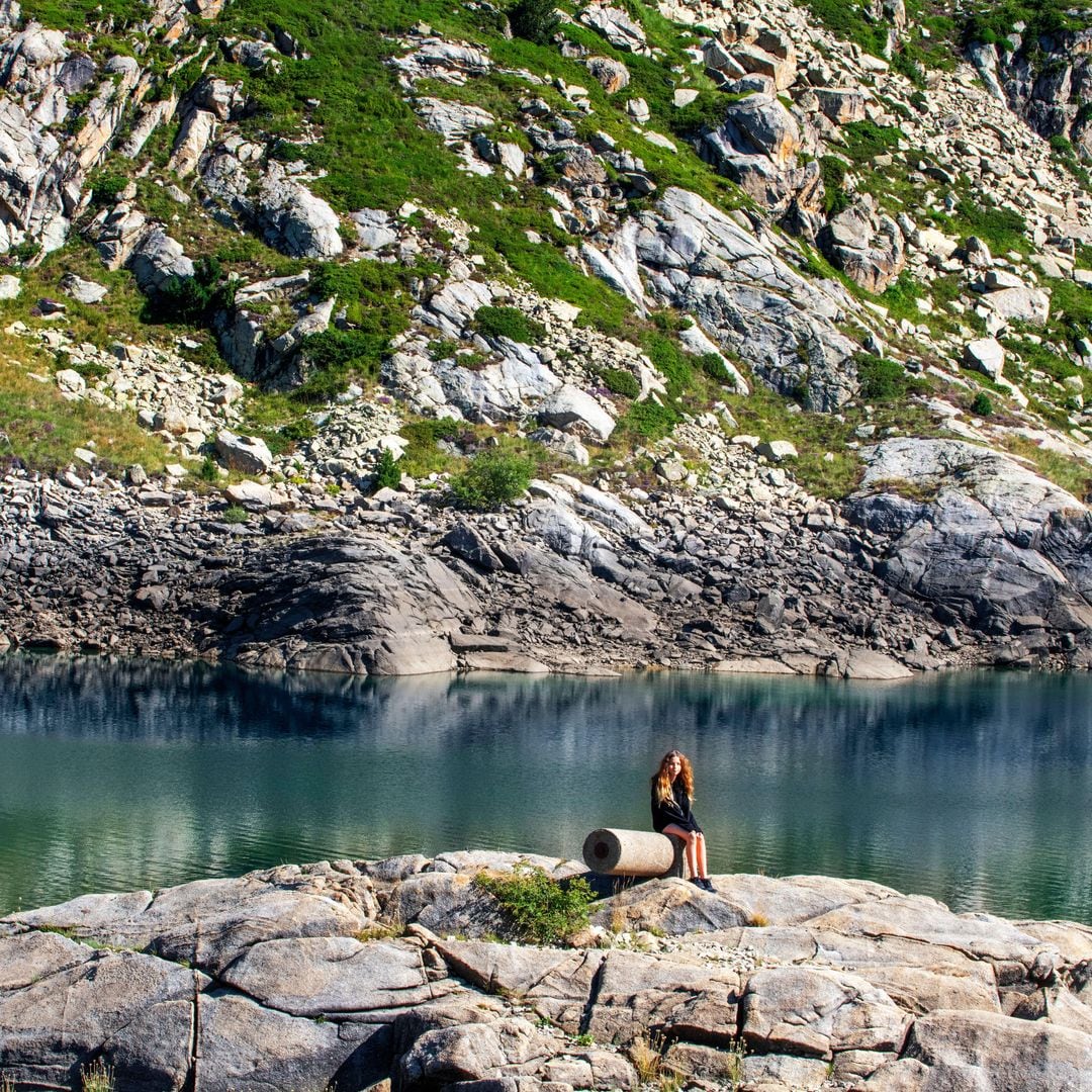Lago en la Vall Fosca, en el Pirineo catalán, Lleida