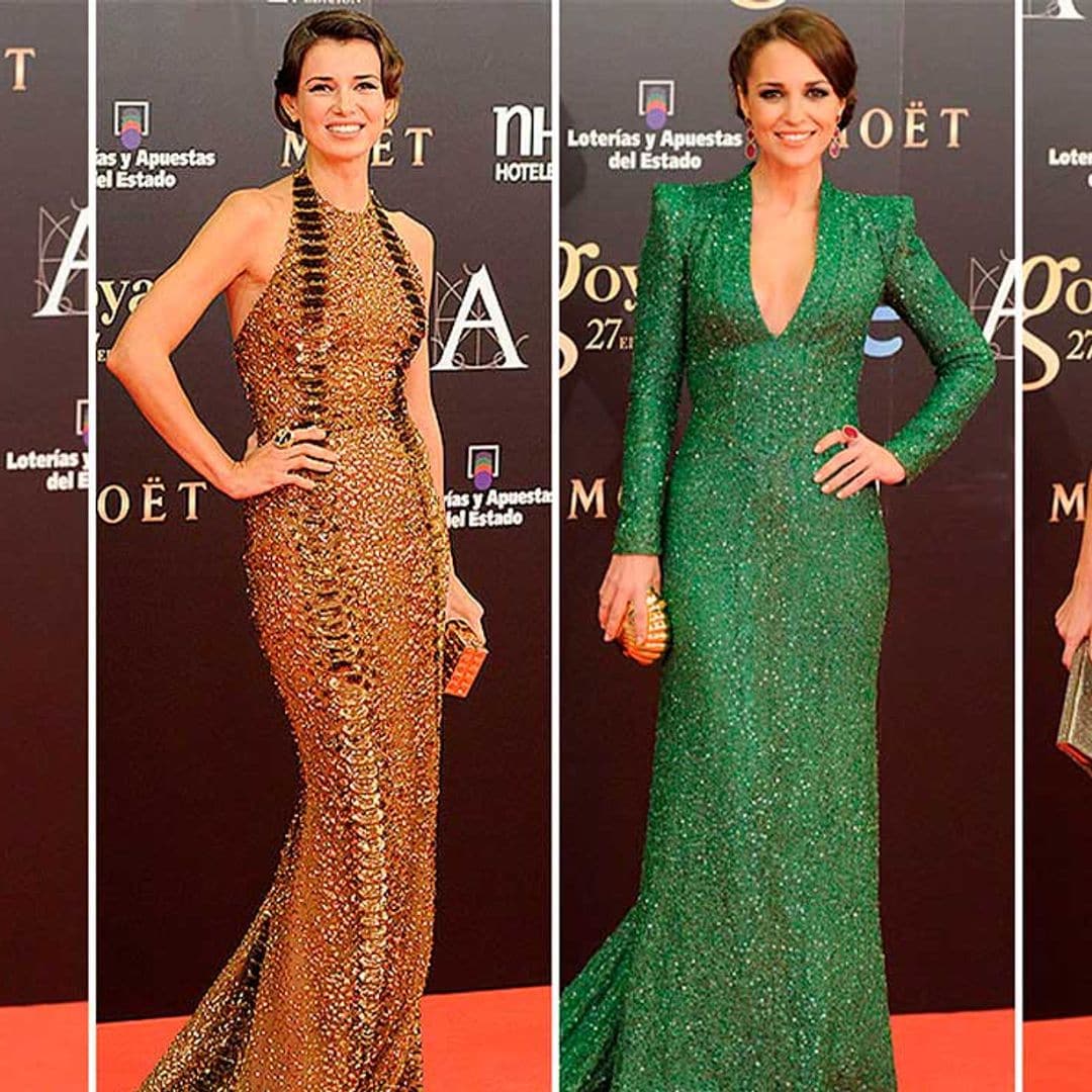 ¿Qué tendencias se han visto sobre la alfombra roja de los premios Goya 2013?
