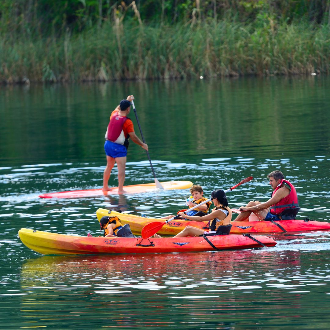 Kayal en las lagunas de Ruidera, Ciudad Real