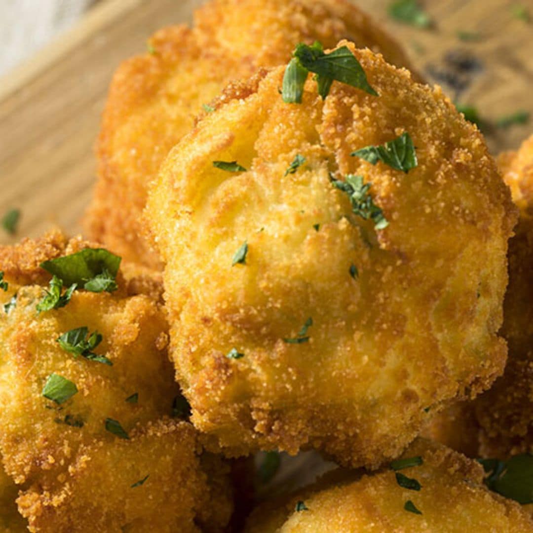 Fritos de papas arrugadas