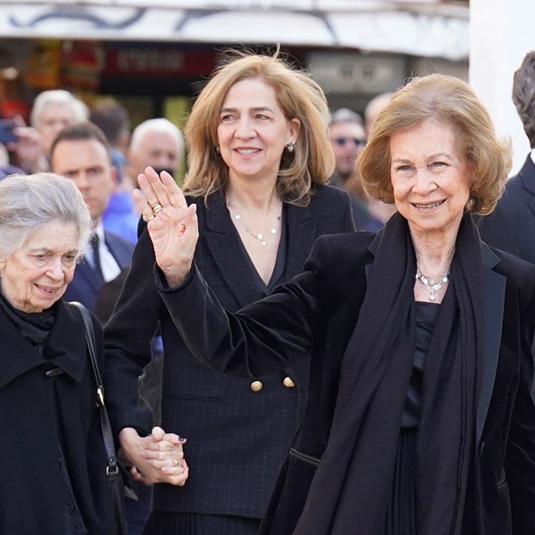 La infanta Cristina, el gran apoyo de sus padres en sus últimas citas internacionales