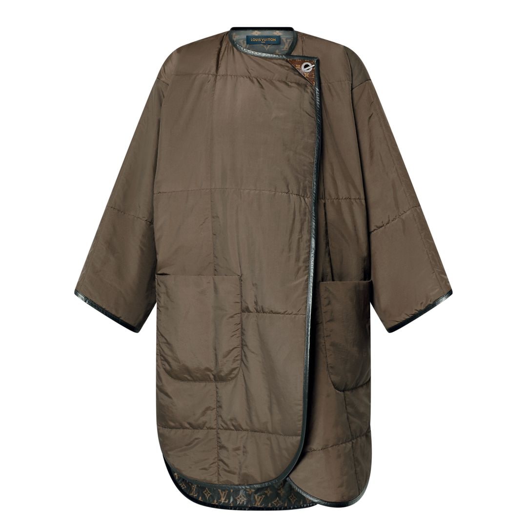 Abrigo acolchado (4.350 €), de Louis Vuitton