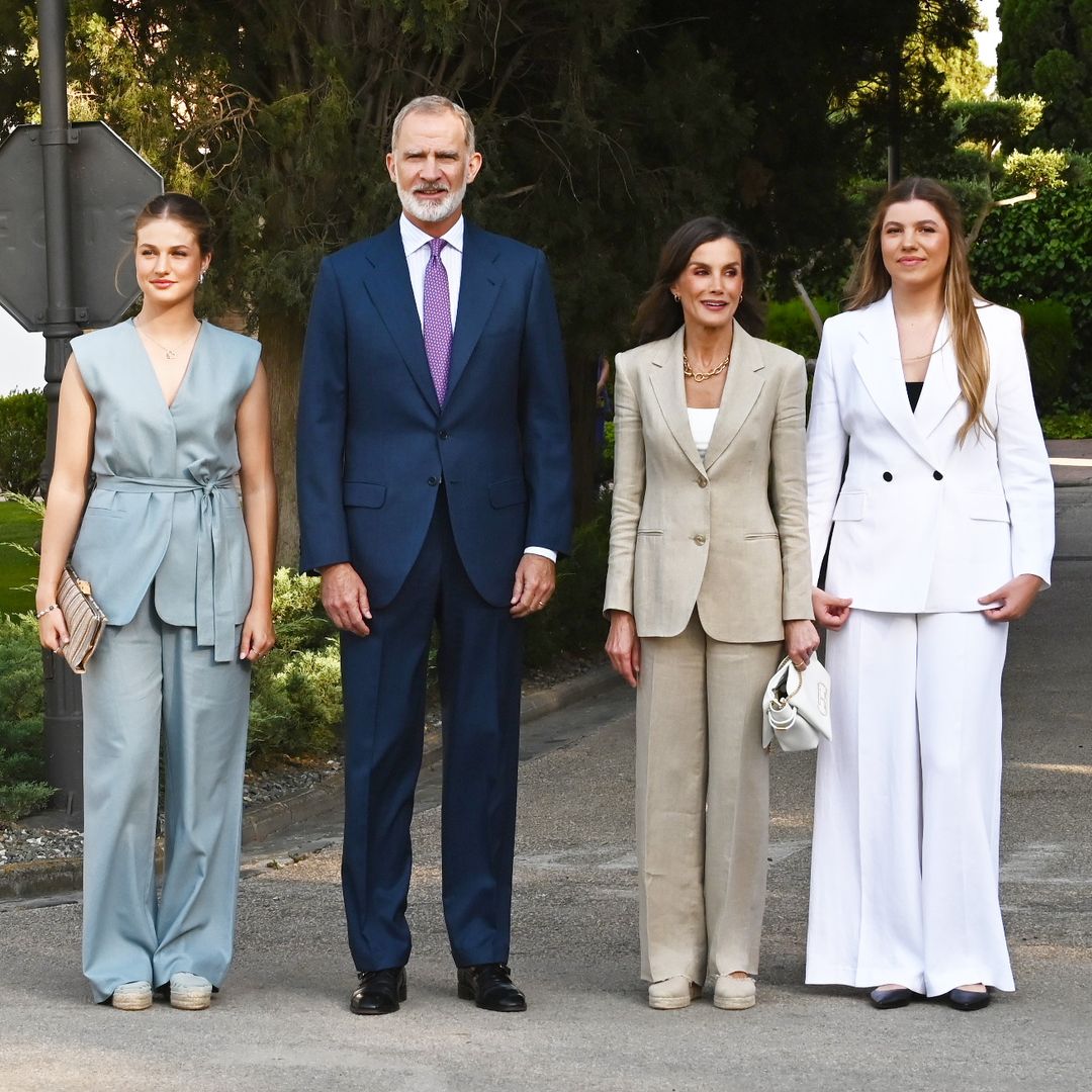 Los Reyes Felipe y Letizia y la princesa Leonor, el gran apoyo de la infanta Sofía en su paso al frente en Casa Real