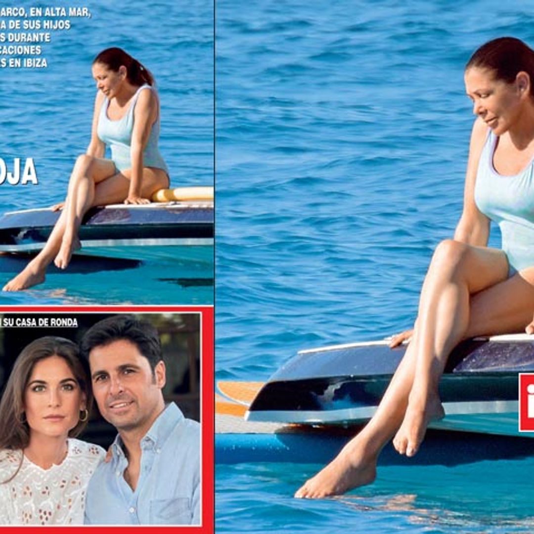 Isabel Pantoja se pronuncia sobre las imágenes de sus vacaciones en Ibiza publicadas en ¡HOLA!