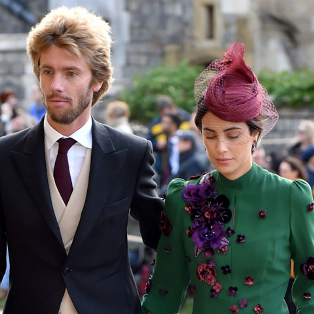 Alessandra de Osma y Christian de Hannover, la representación 'más española' en la boda de Eugenia de York