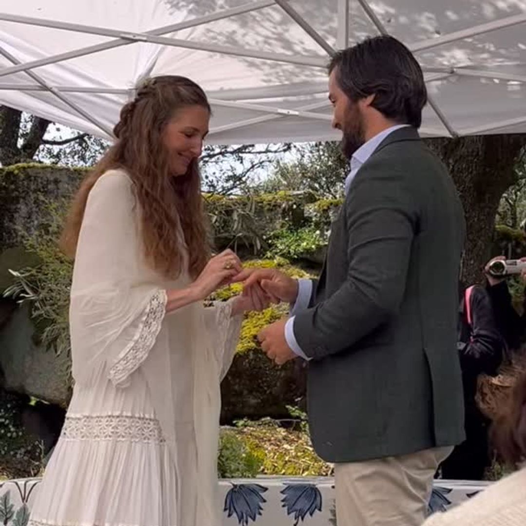 Así ha sido la boda de Gadea Cañedo y Chino Andina: en el campo, informal y con invitados como Fernando Andina, hermano del novio, Sara Alvear o Rafa Tarrada