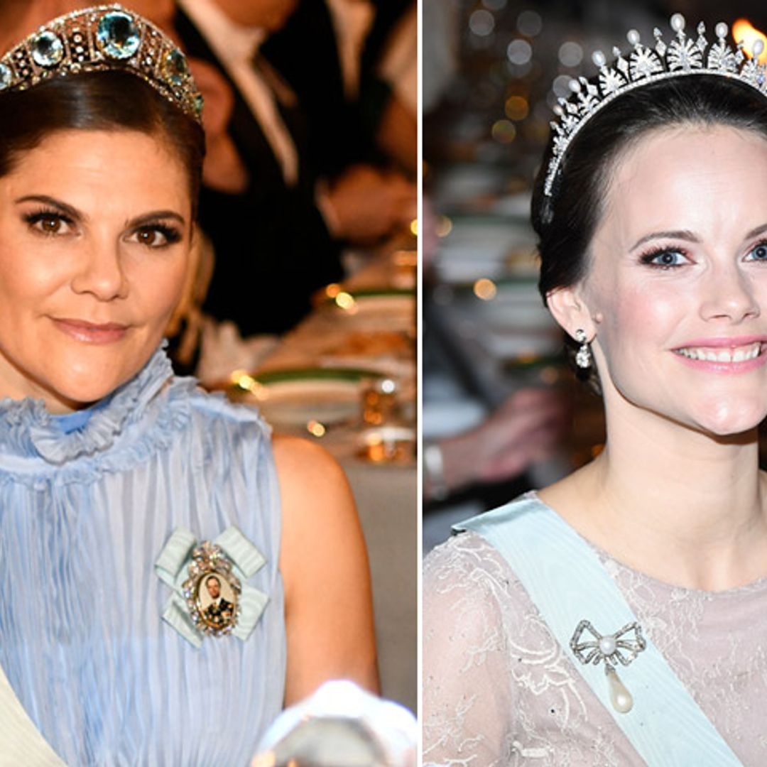 Victoria, Sofia y Magdalena de Suecia brillan en los Nobel del 'glamour'