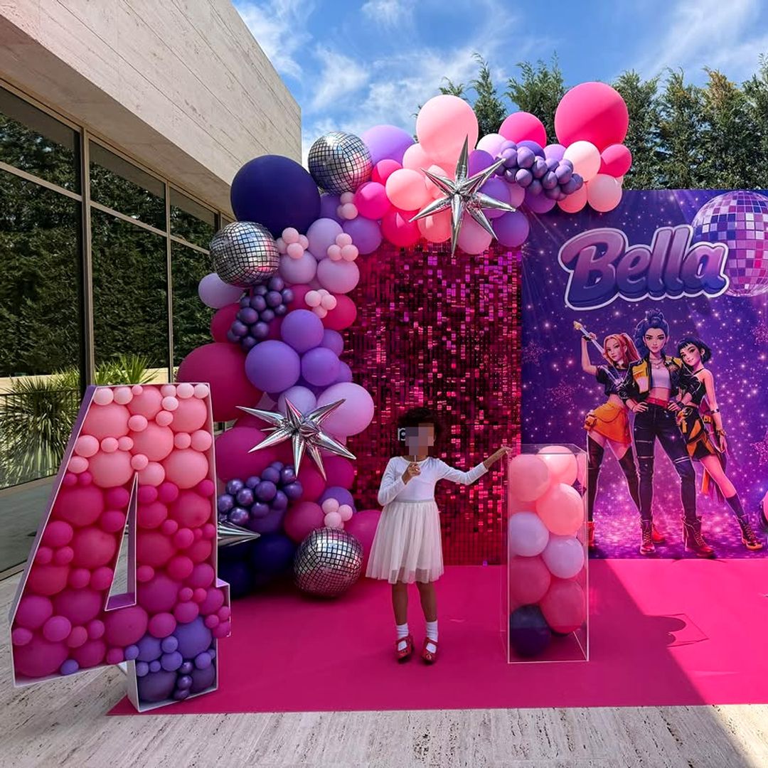 Bella, la hija pequeña de Cristiano y Georgina, cumple 4 años: espectacular fiesta al estilo de 'Las guerreras K-pop' y un triste recuerdo por la muerte de su hermano