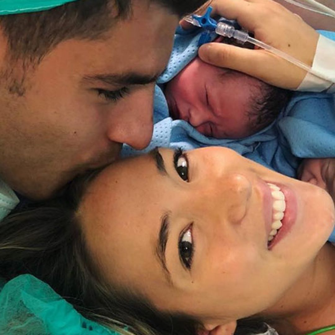 Así han vivido Álvaro Morata y Alice Campello sus primeras horas como papás de mellizos