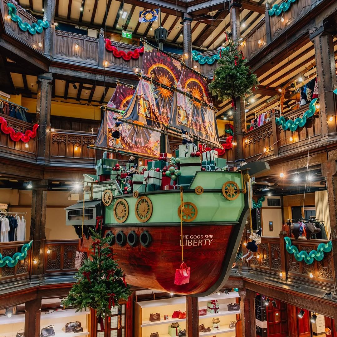 Liberty, un icono del lujo y el glamur británicos, Londres