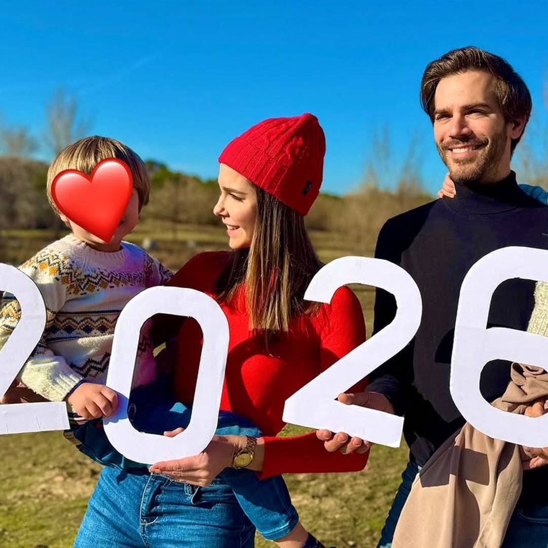 Natalia Sánchez y Marc Clotet lo han vuelto a hacer: no te pierdas cómo reciben el Año Nuevo con sus hijos