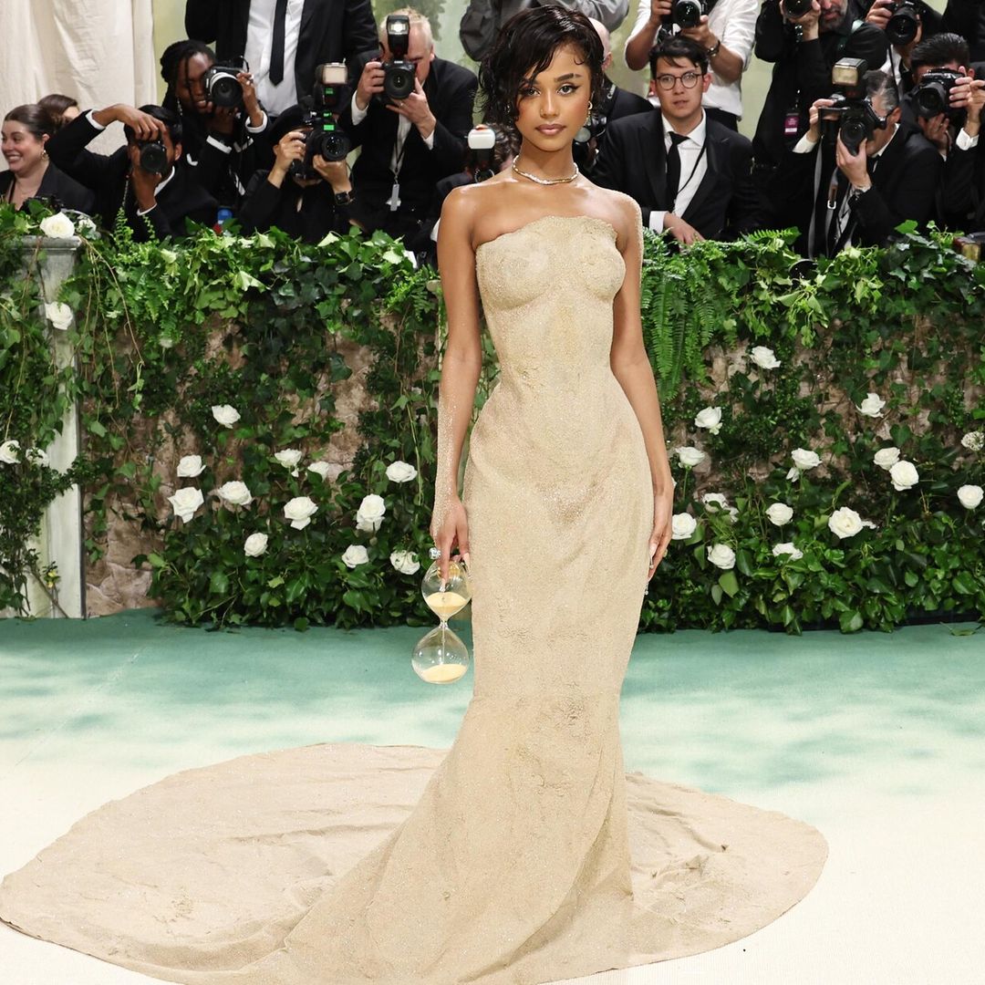 Así se hizo el icónico vestido de arena de Tyla para la MET Gala