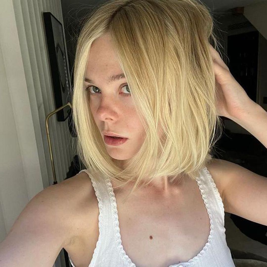 Elle Fanning cambia de ‘look’ y se une a las ‘celebs’ con el corte Bob