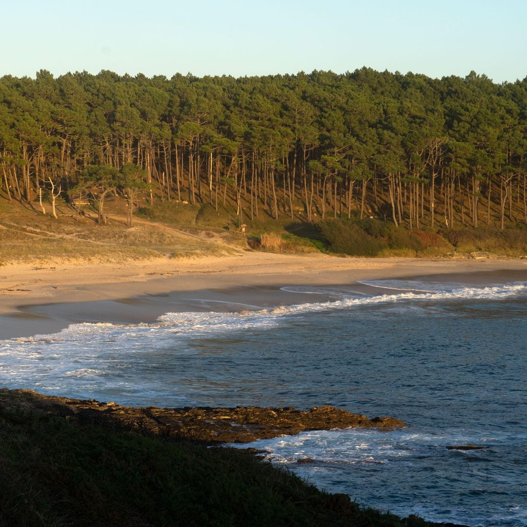 Playa de Melide, cabo Home, Pontevedra, Galicia