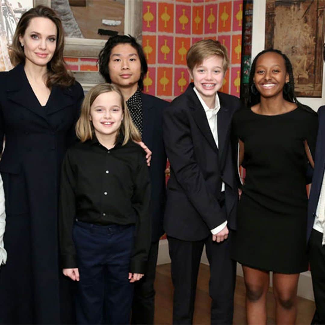 Angelina Jolie revela que tres de sus hijos quisieron testificar contra Brad Pitt en el proceso de custodia