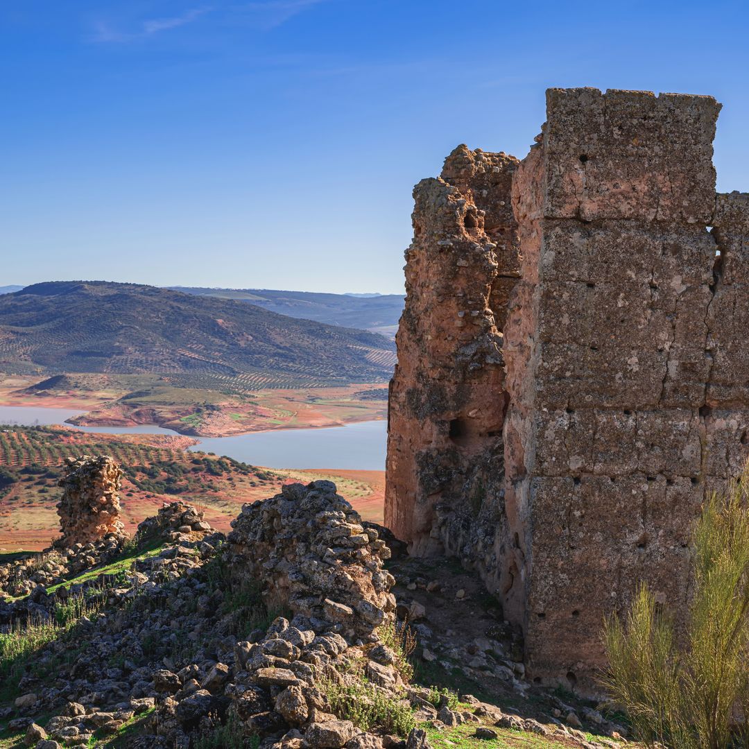 Castillo y embalse de Giribaile, Jaén