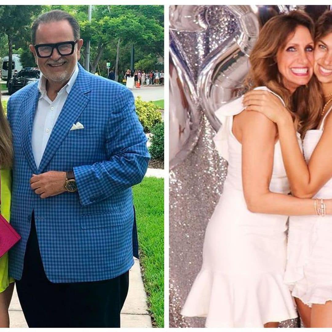 Mía y Lina, las hijas de Raúl de Molina y Lili Estefan son el orgullo de sus padres