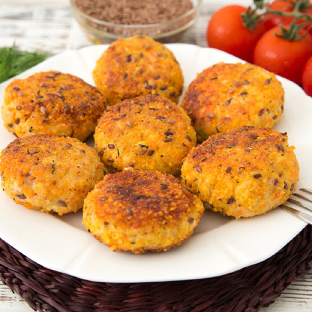 Hamburguesas de pavo con semillas de lino