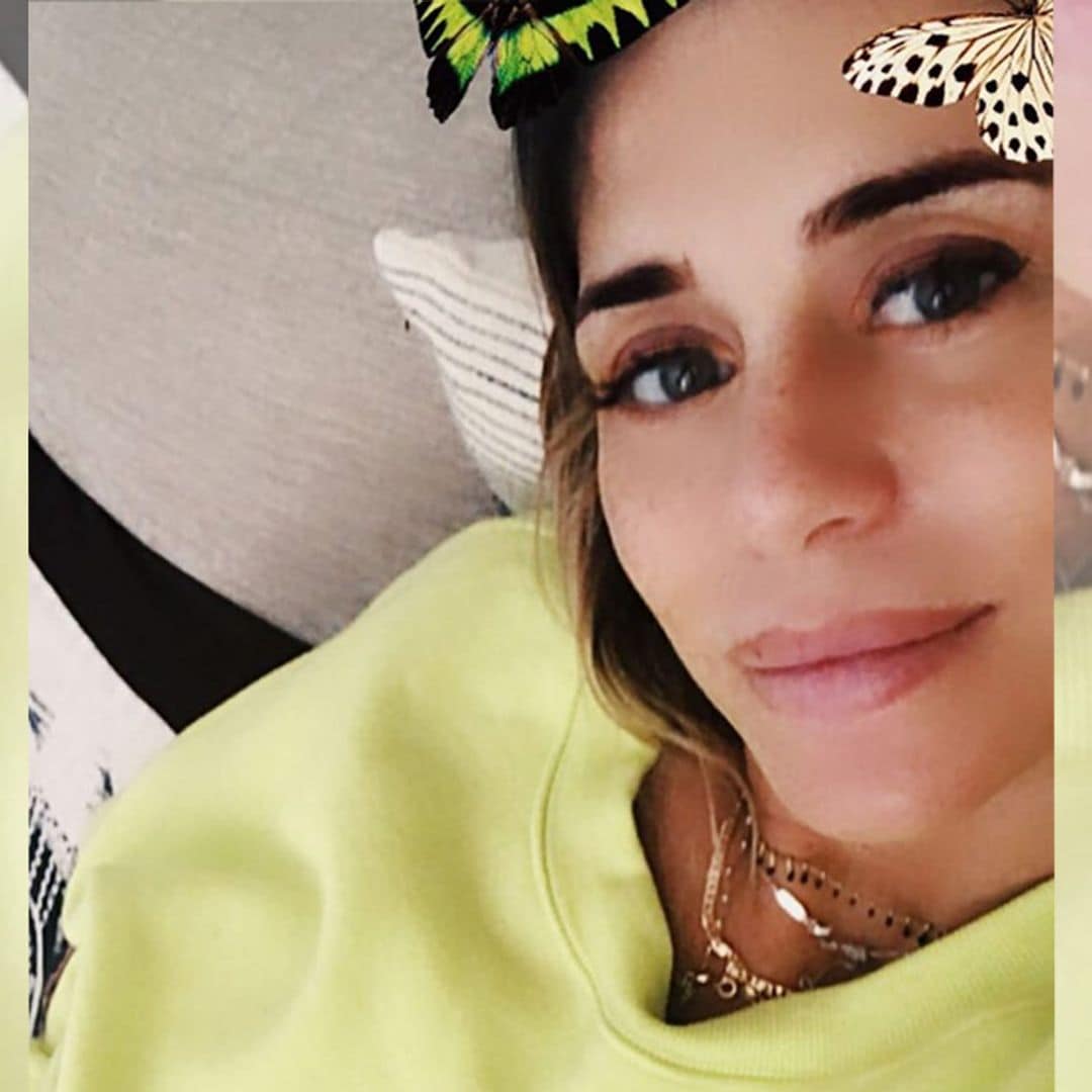 Elena Tablada, muy recuperada tras ser madre, se pone en forma con este divertido ejercicio