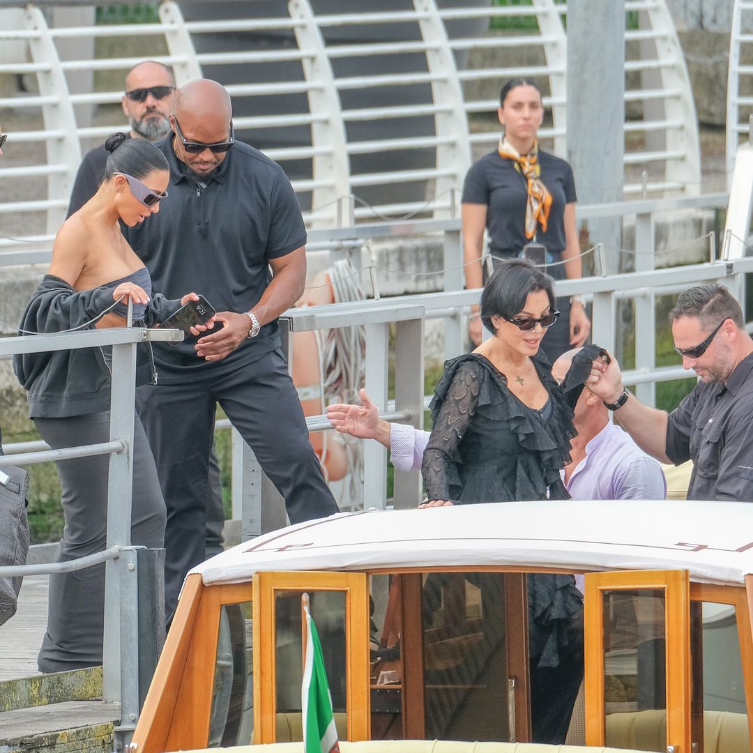 El clan Kardashian ya está en Venecia: comienzan a llegar los invitados a la gran boda de Jeff Bezos y Lauren Sánchez