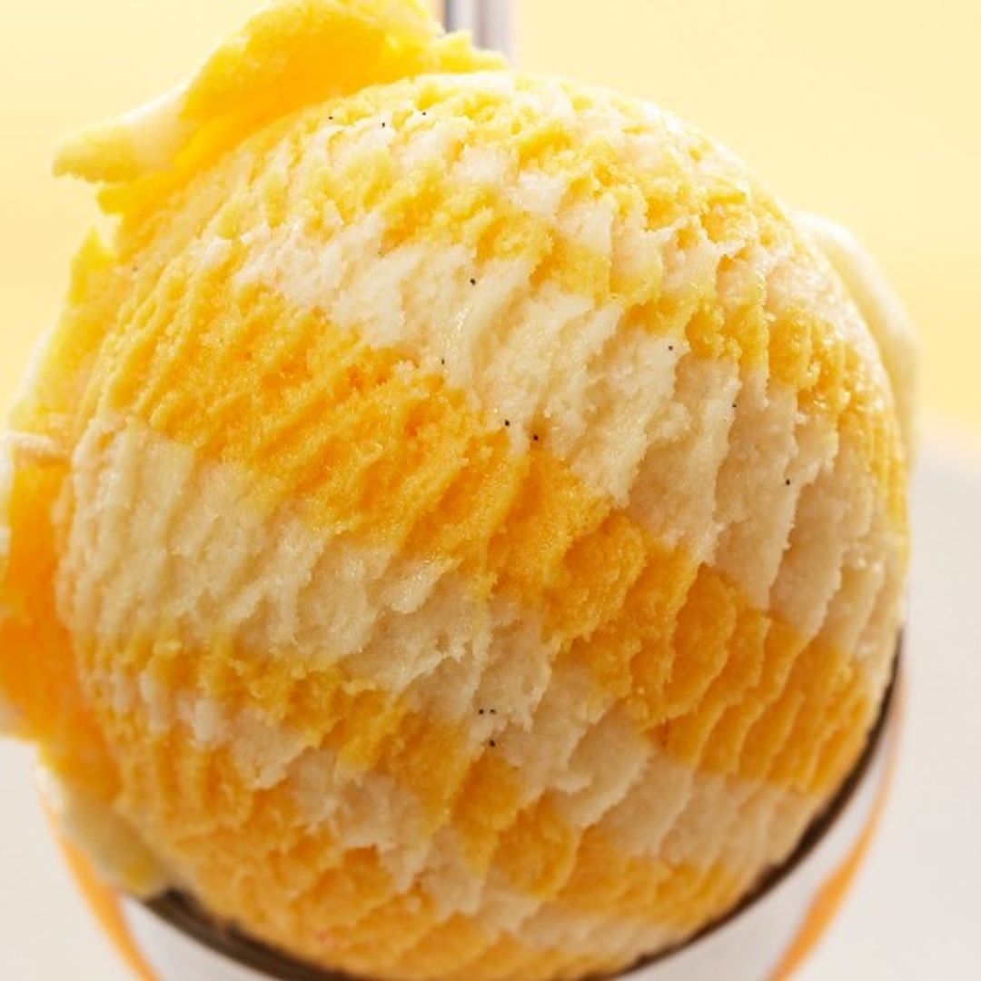 Helado de 'cheesecake' con zanahoria