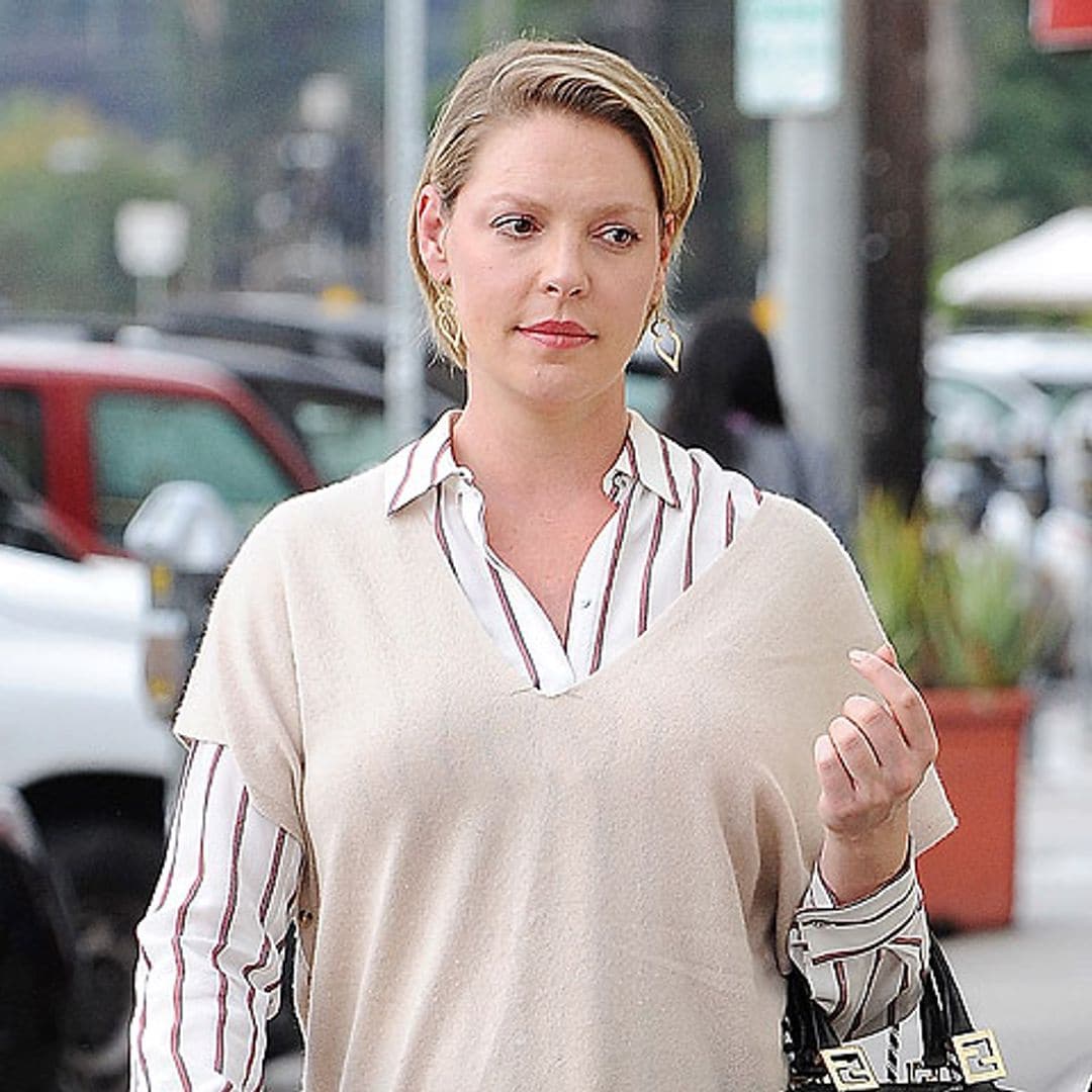 Katherine Heigl se disculpa tras su gesto más inoportuno