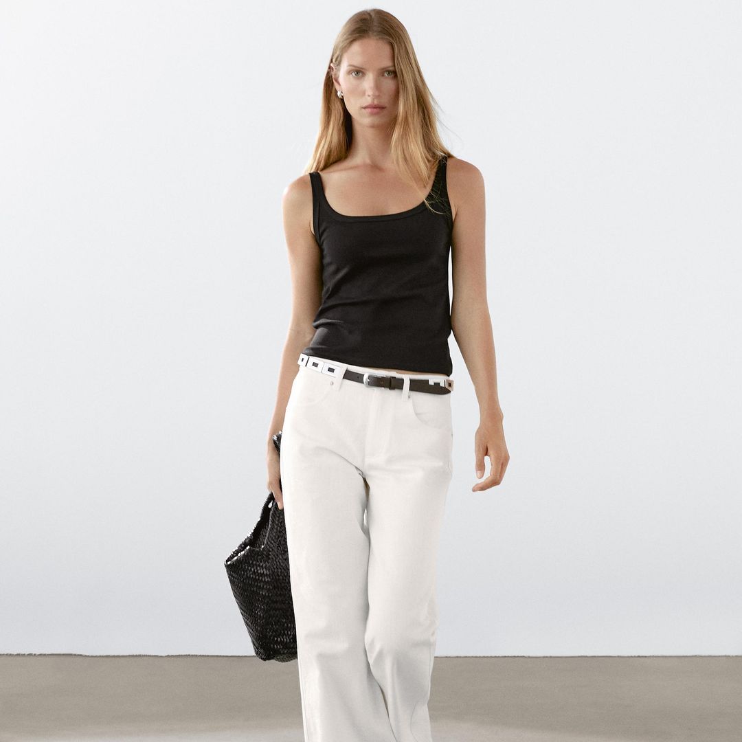 Camiseta lisa Massimo Dutti